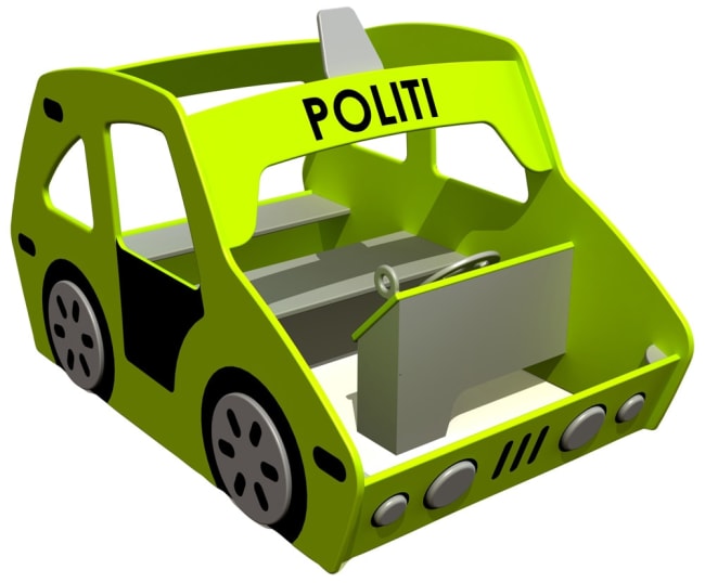 Politibil, vedlikeholdsfri