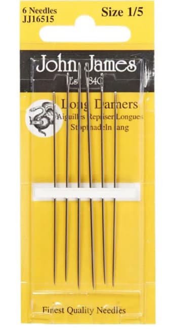 Stoppenål, Sølv, 1-5, 6 Stk., 1 Pk.