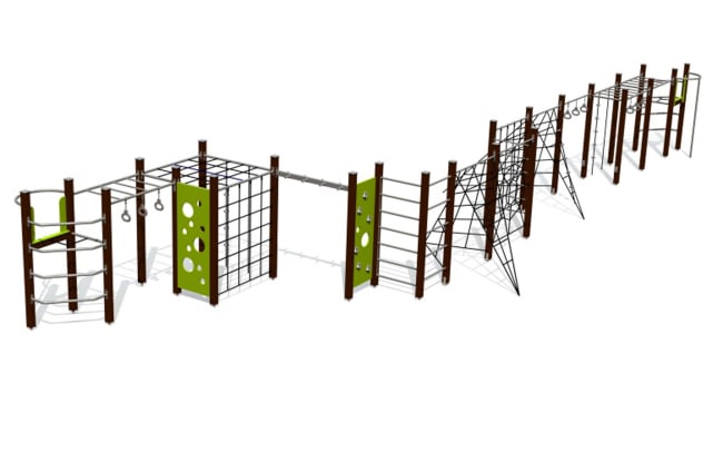 Klatre/Balansebane Boa, vedlikeholdsfri