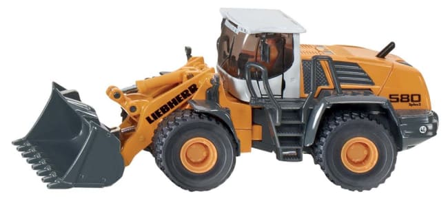 Hjullaster i metall, 17 cm