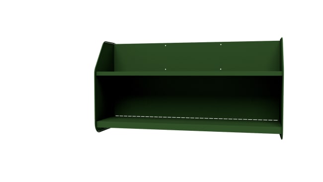 Muro Hylleseksjon 1000, uten skillevegg og stang