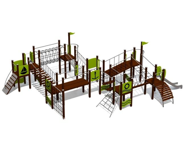 Lekestativet Mellomhavn, standard