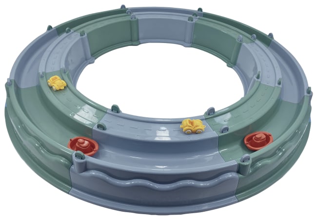 Mini sandkasse i resirkulert plast