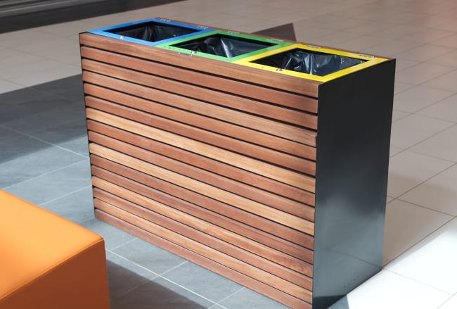 CAMELEO gjenvinnings søpplekasser, 70L