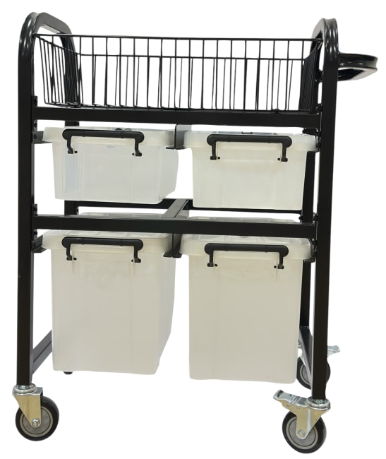 Materialvogn i stål