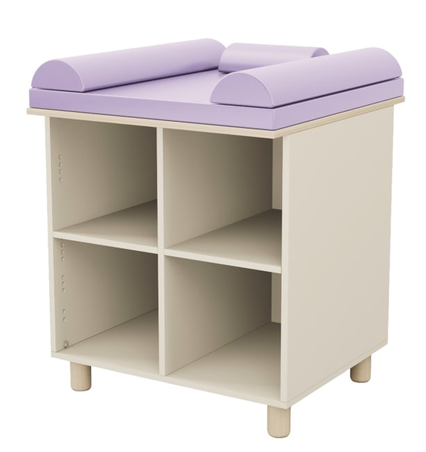 Tavoli Stellebord i kryssfiner, 4 åpne rom