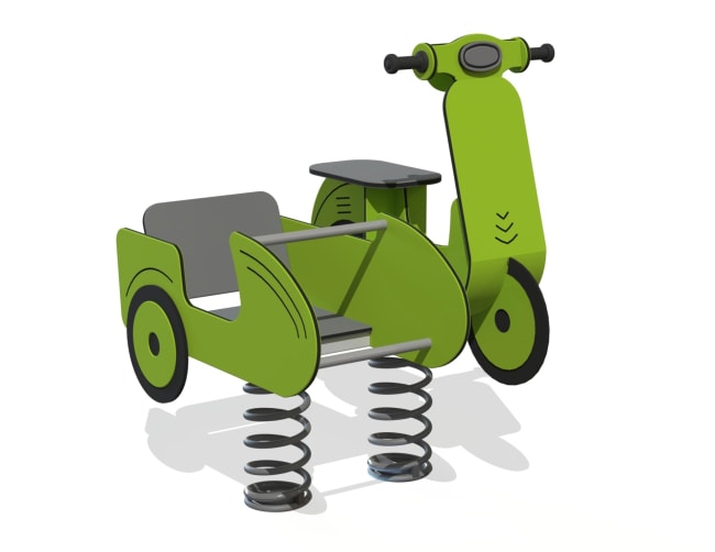 Motorsykkelvippe med sidevogn