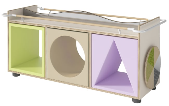 Balansereol 150x150x65 cm