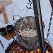 Popcorngryte i rustfritt stål - slideshow 2