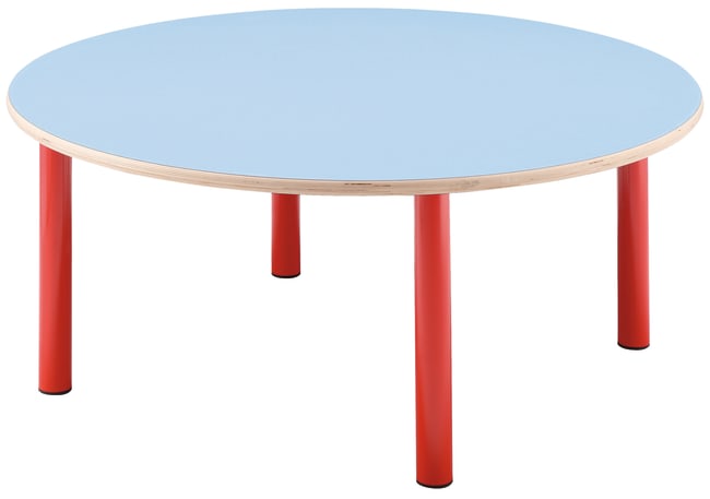 Tavoli rundt bord m/stålben, Ø128 cm