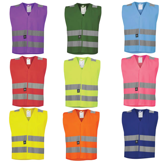 Refleksvest for barn - med borrelås, 25 stk