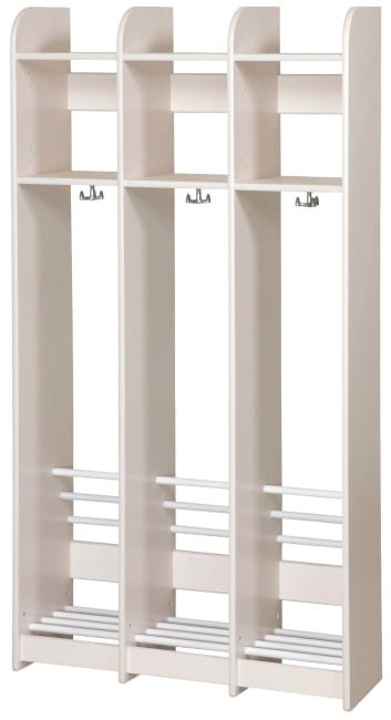 Milas troll garderobe uten benk,(25cm innv rom) 3 rom