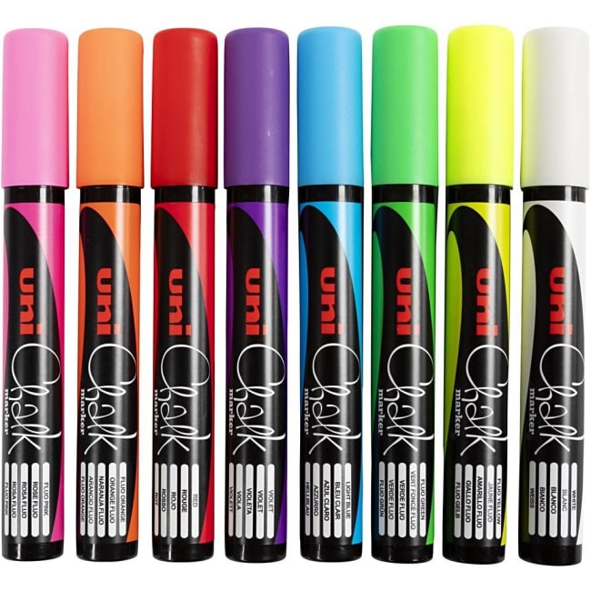 Vindustusj, 1,8-2,5mm strek, 8 ass, standard farver