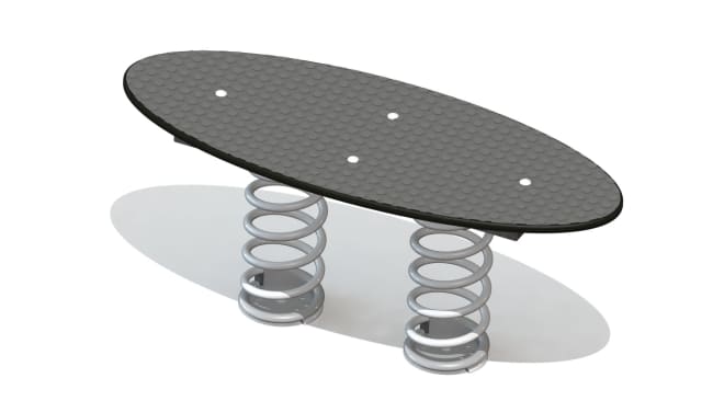 Snowboard balanse vippe, vedlikeholdsfri
