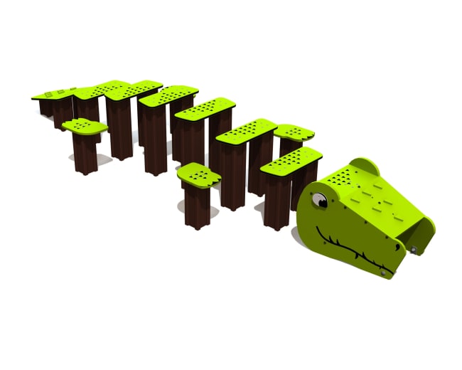 Balansebane, krokodille, vedlikeholdsfri