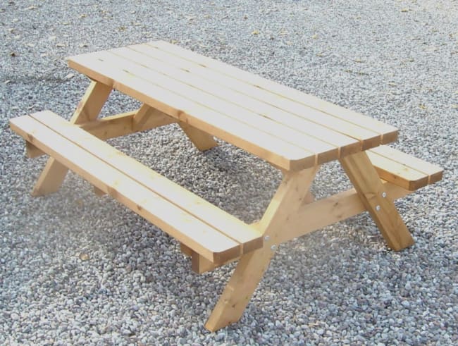 Piknikbord til barn 150 cm
