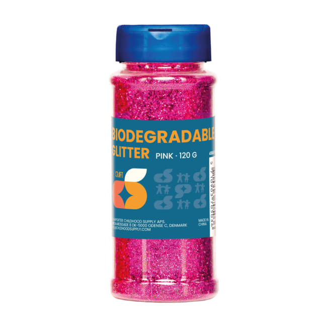 Bioglitter 120 gr. rosa