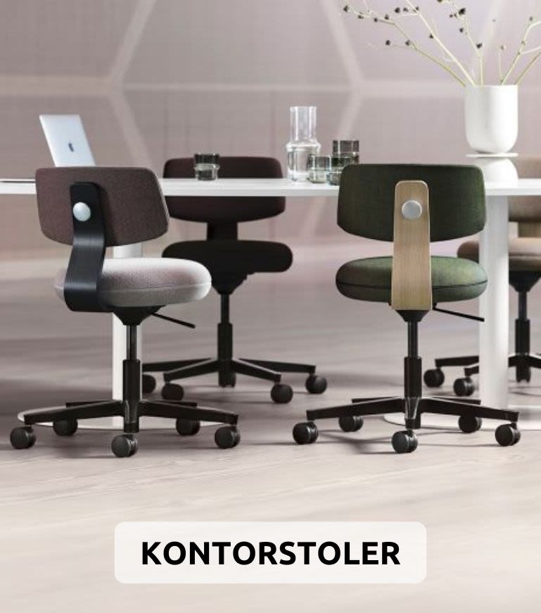 Finn kontorstoler som kombinerer ergonomi, kvalitet og design. Justerbare løsninger for økt komfort, produktivitet og god holdning gjennom hele dagen.
