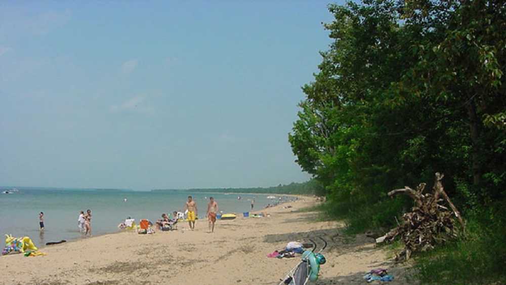 Brimley State Park Campground Map Brimley State Park | Michigan