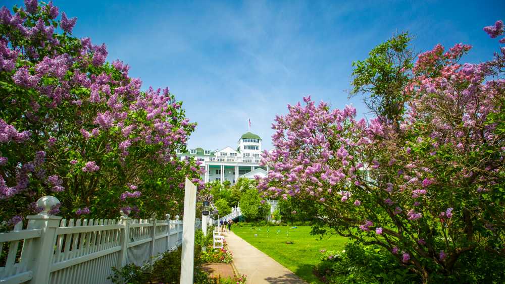 Lilac Festival at Grand Hotel Michigan