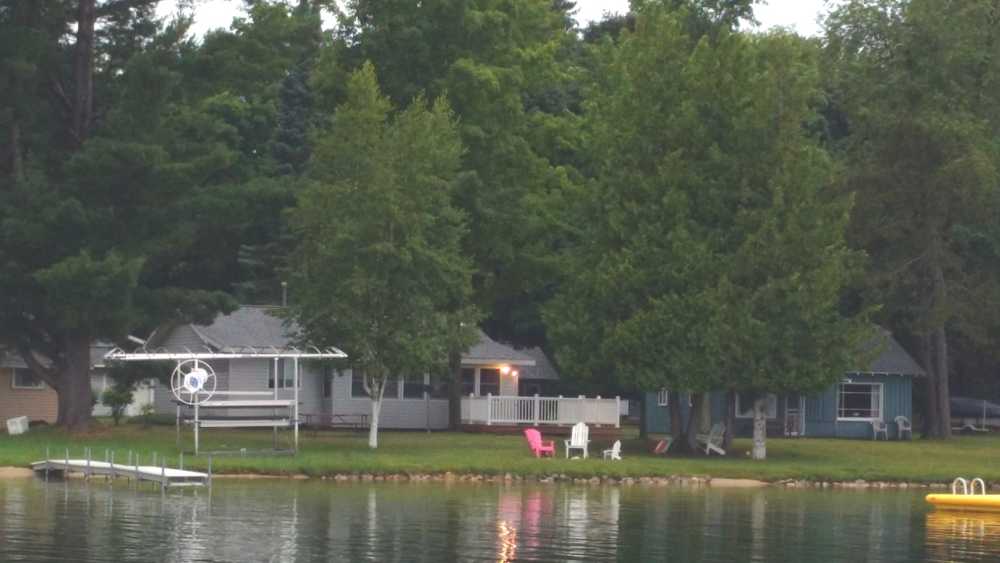 Phillips Point Bellaire Intermediate Lake 3 Cottages Michigan