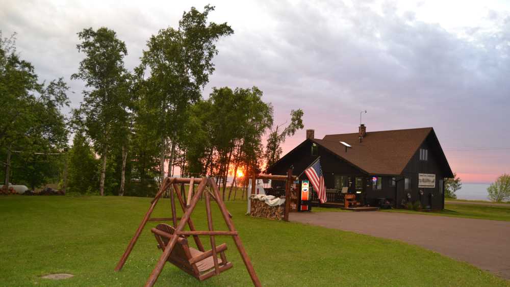 Union River 'Big Bear' Campground Michigan