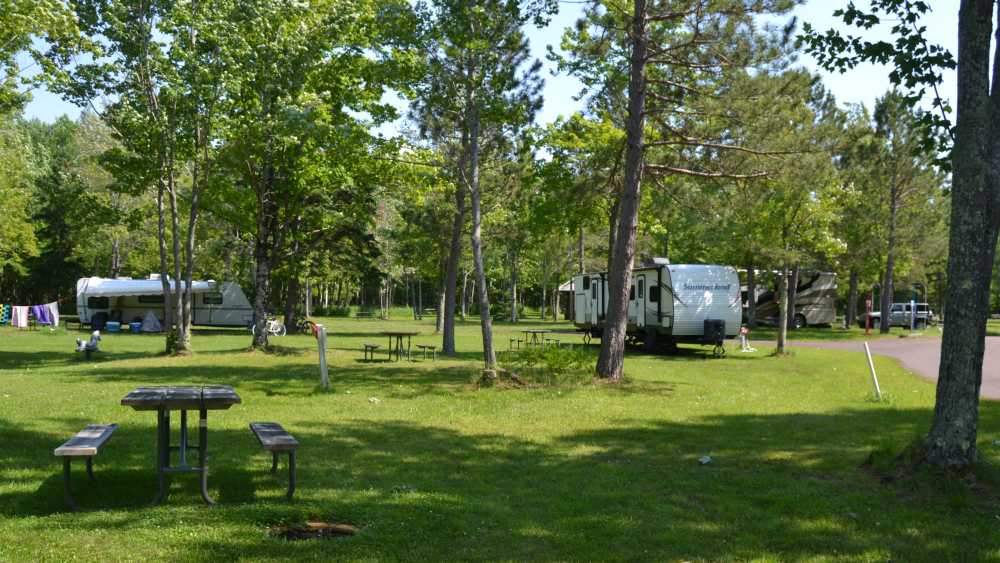 Union River 'Big Bear' Campground Michigan