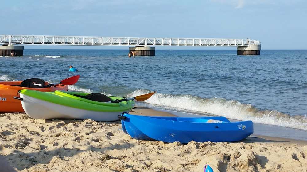 Oscoda Beach Park Michigan