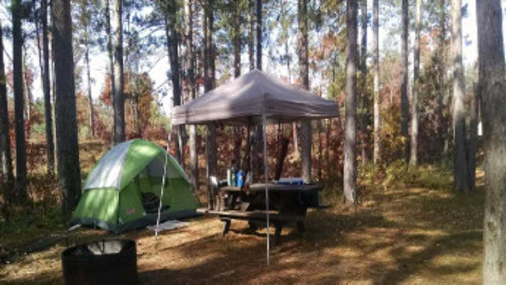 Canoe Harbor State Forest Campground Michigan