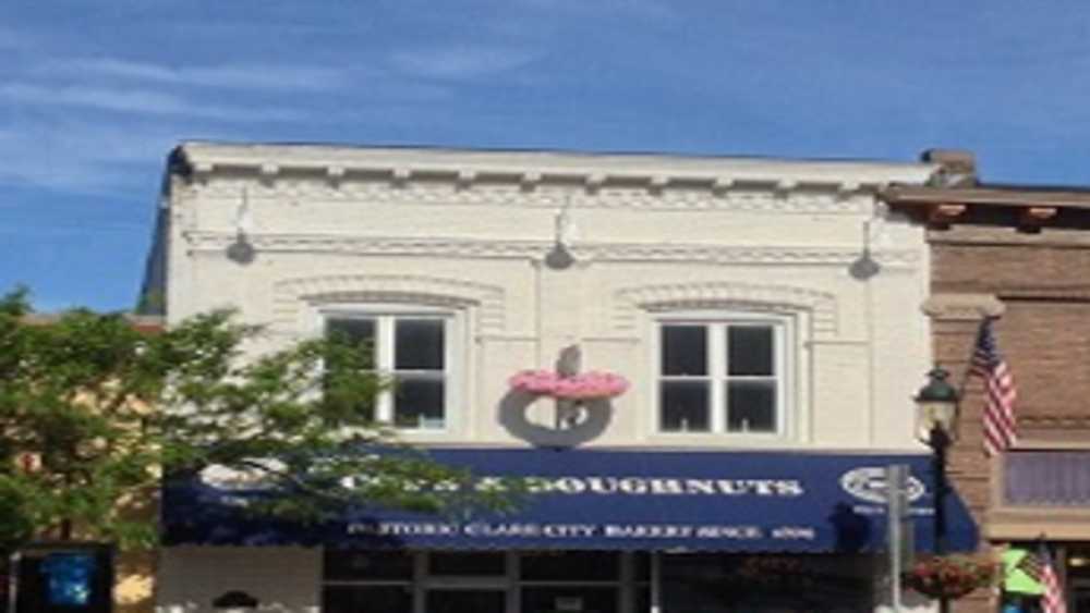 Cops & Doughnuts Clare City Bakery Michigan
