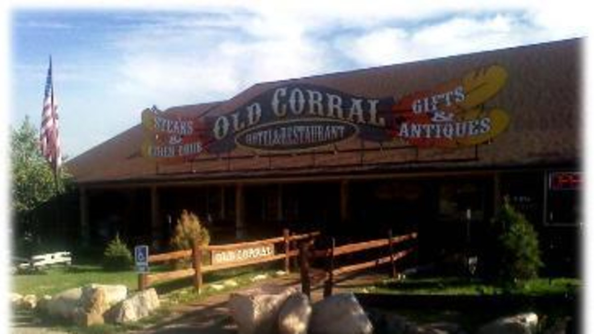 Old Corral Hotel & Steakhouse Centennial Travel Wyoming. That's WY