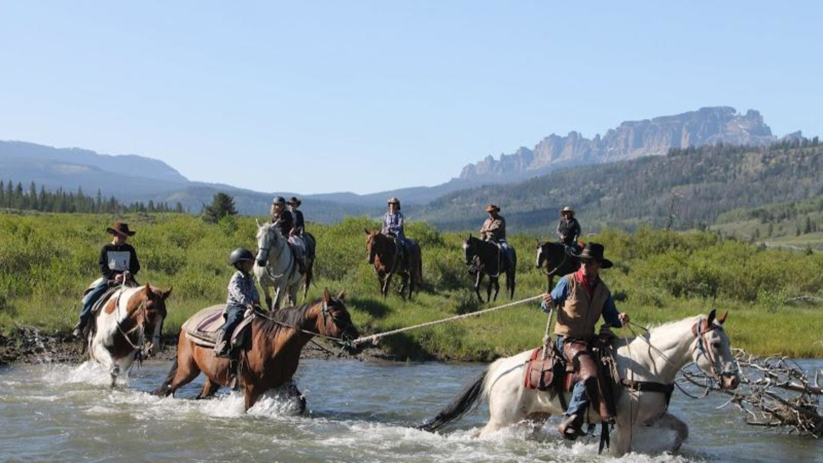 Triangle C Ranch Dubois Travel Wyoming. That's WY