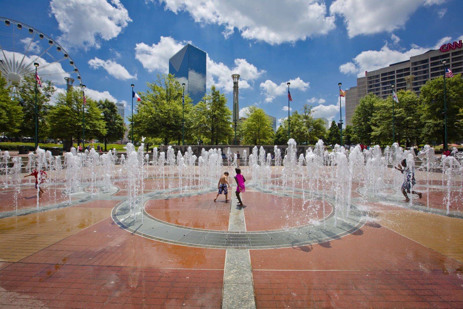 Centennial Olympic Park of Atlanta