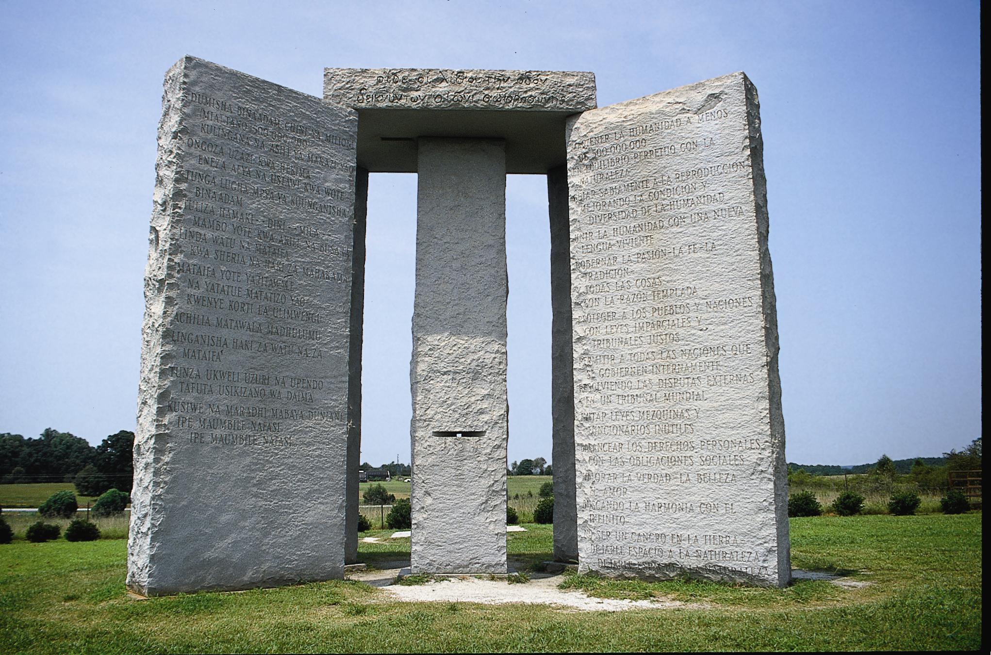 Georgia Guidestones Official Georgia Tourism Travel Website Explore Georgia Org