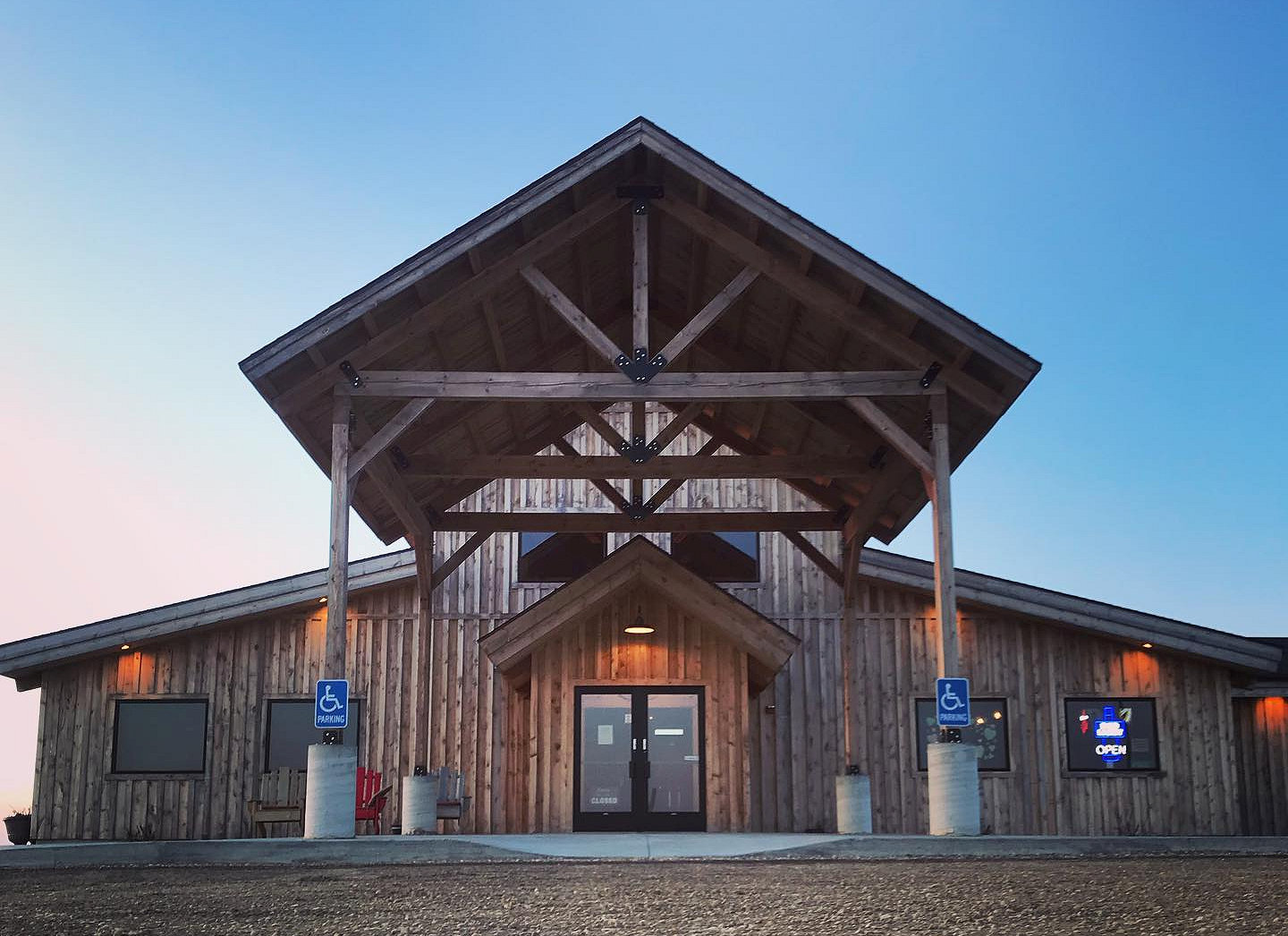 Country Road Barn Travel South Dakota