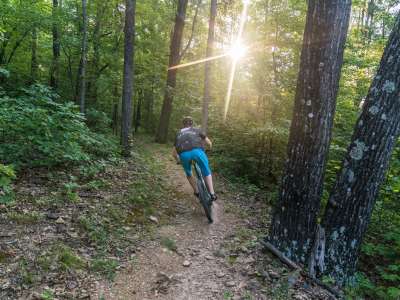 Mountain biking the Upper Buffalo Trail