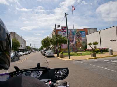 A motorcycle tour of the Camden Campaign