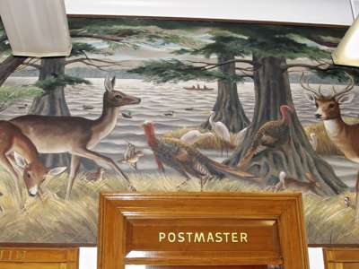 Lake Village WPA Post Office Mural