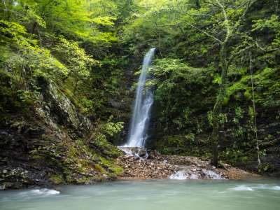 Blaybock Falls Albert Pike Recreation Area within Caney Creek Wilderness