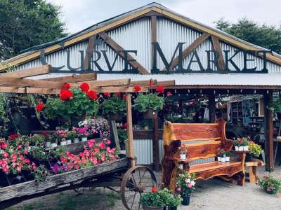 The Curve Market in Scott, AR. A farmer's market offering fresh produce, plants and more. 