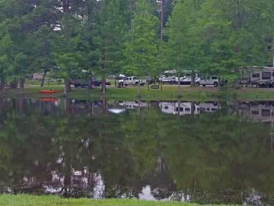 Camping at White Oak Lake State Park