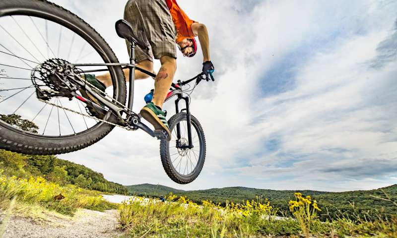 Mountain Biking at Lake Fort Smith State Park