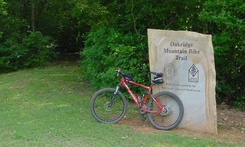 Oakridge Mountain Bike Trail - Bull Shoals - White River State Park