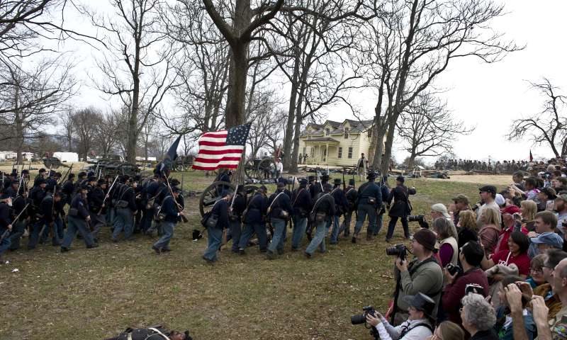 Arkansas' largest Civil War battle reenactment takes place at Prairie Grove Battlefield State Park 