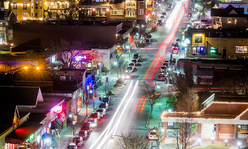 Dickson Street Entertainment District