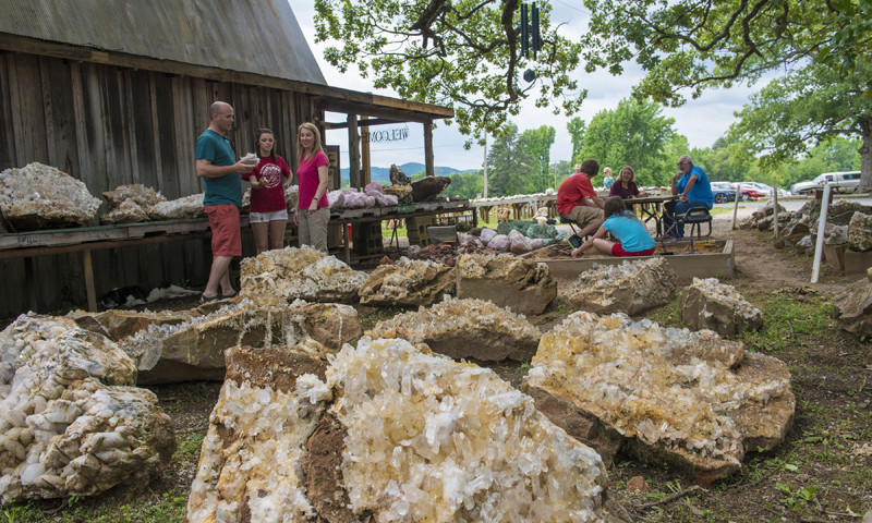 Wegner Quartz Crystal Mines