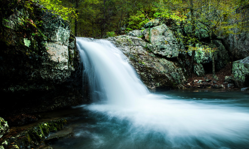 The Falls at Lake Catherine State Park