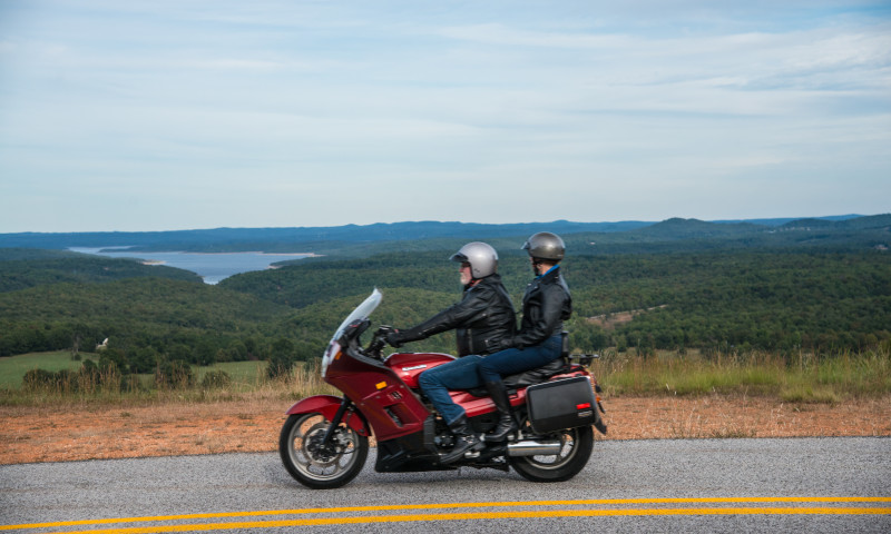 A motorcycle tour along the Peel Ferry Route