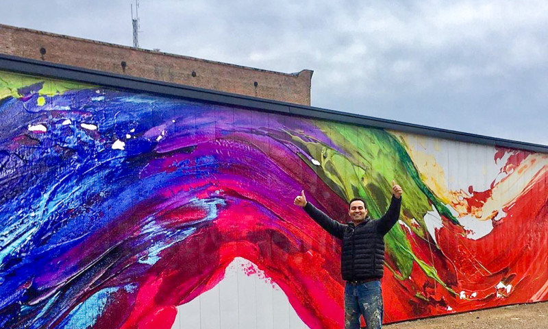 Colors of Life Mural - Texarkana, Arkansas