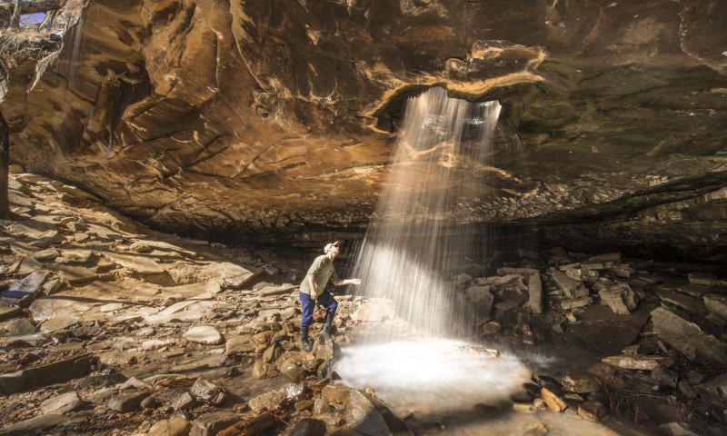 Glory Hole Falls, Deer, AR